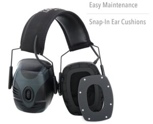 Howard Leight Impact Pro earmuffs for hearing safety